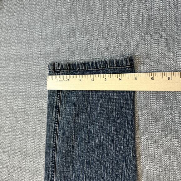 Dana Buchman Petite Jeans Womens‎ size 12 Blue Denim Stretch Straight Leg - Picture 8 of 10